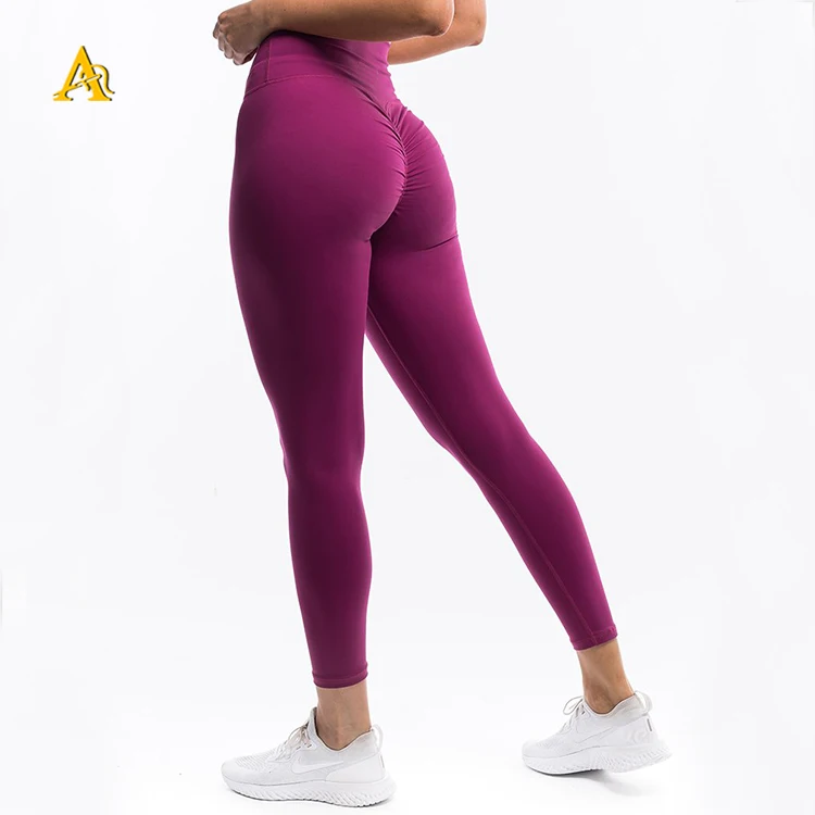 
2019 Hidden Pocket Solid Color Active Wear Mesh Patchwork Capri Yoga Pants High Waisted Leggings For Women 