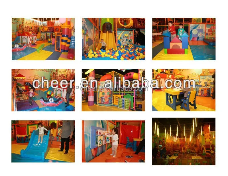 Cheer Amusement 20120514-KZ-003-6 Indoor soft Playground Equipment