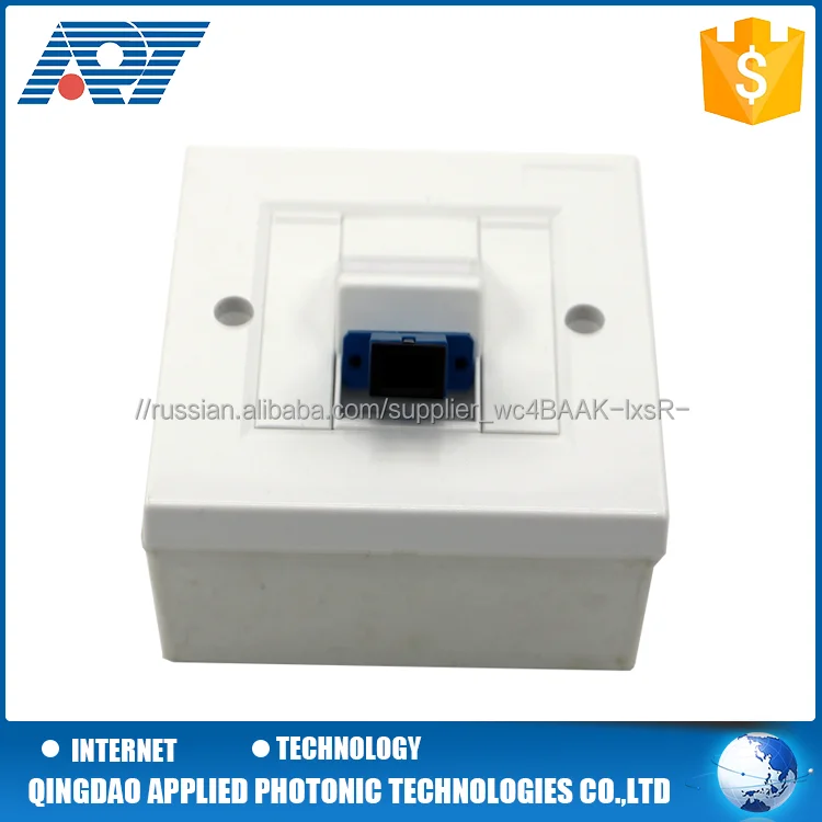 никационные распределительная коробка волоконно-оптический 86 передней панели FTTH с plc
