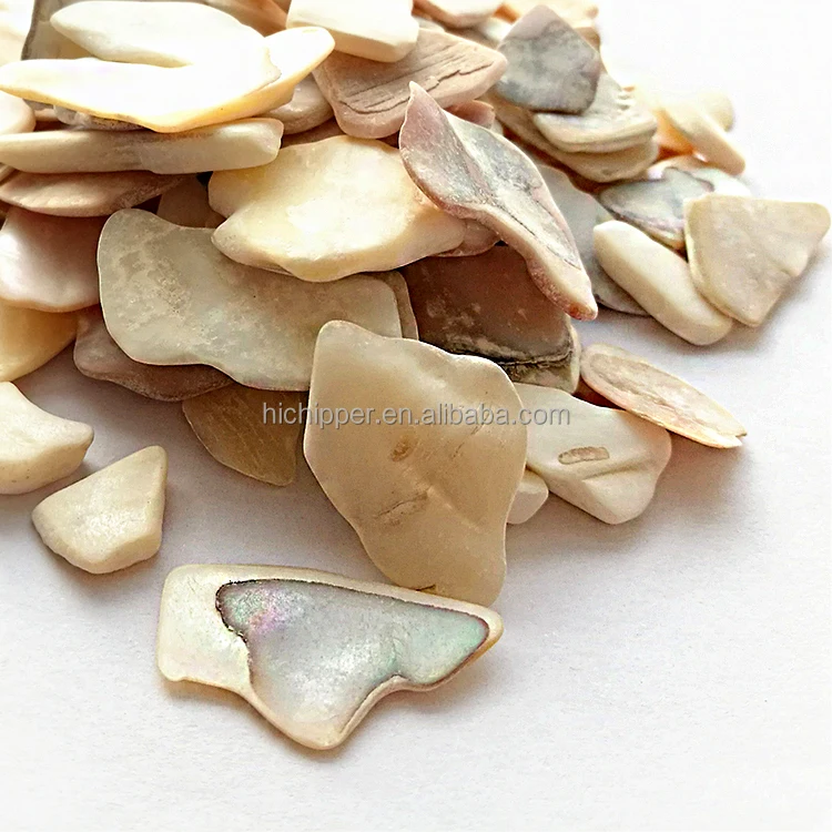 Landscaping crushed sea shell terrazzo flooring glass chips