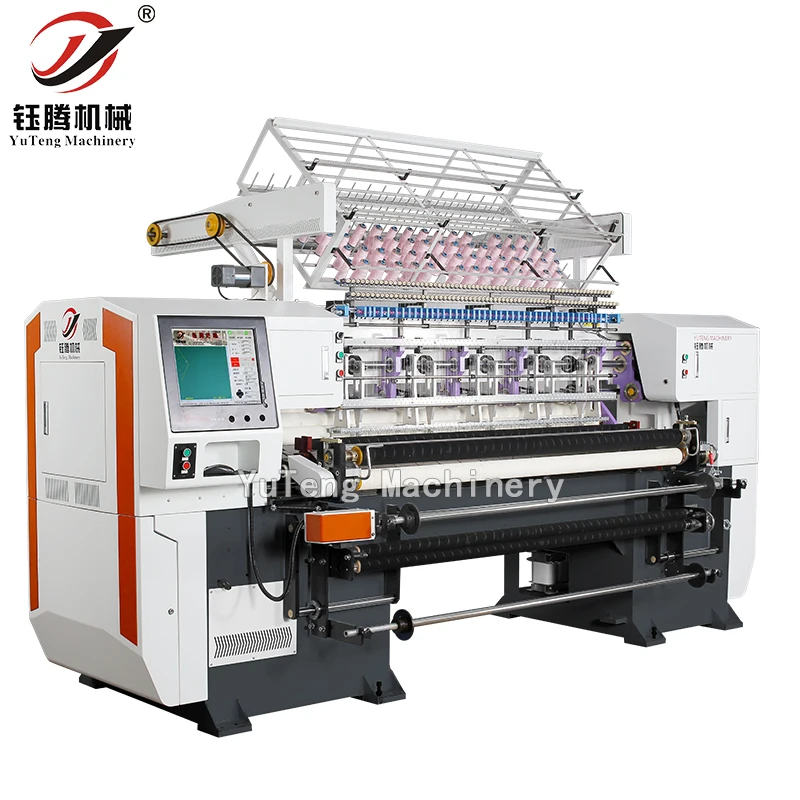 Компьютеризированная многоигловая стеганая машина с высокой эффективностью