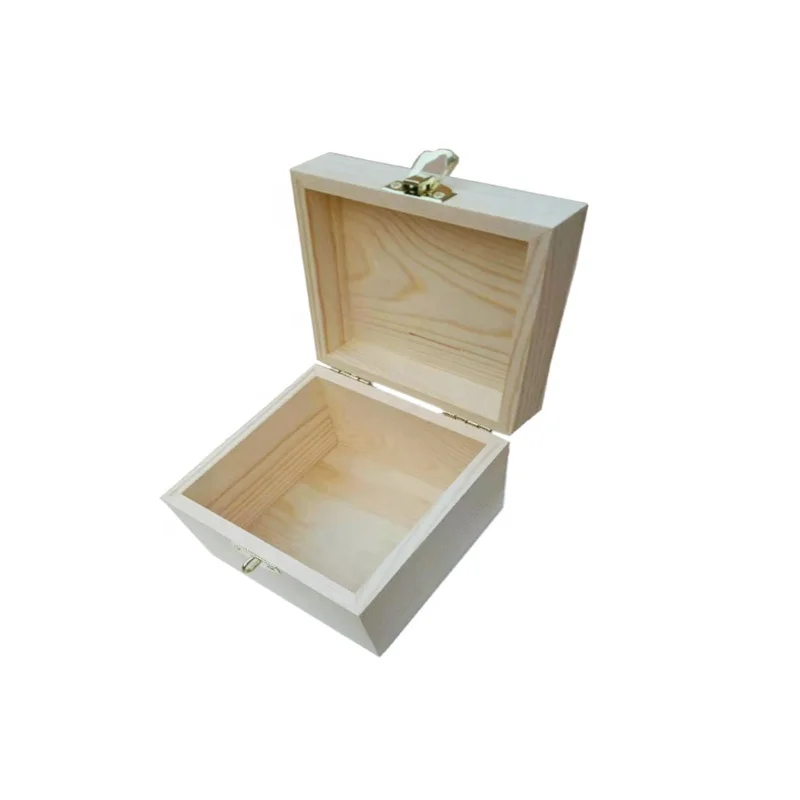 Mini gift packing engraved logo wooden box for sale small wooden gift box