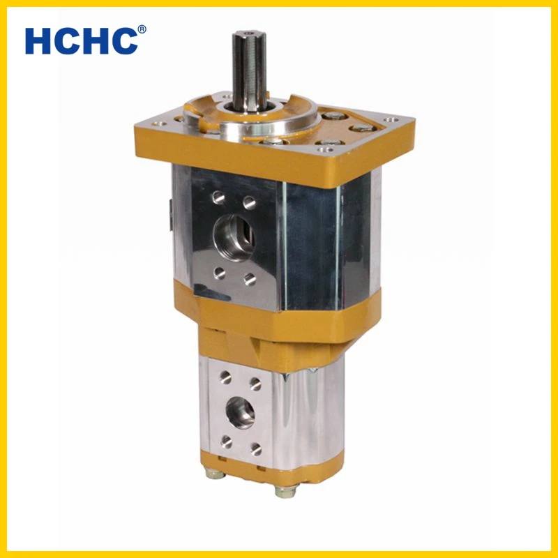 63mL hydraulic double gear pump CBQT with high pressure