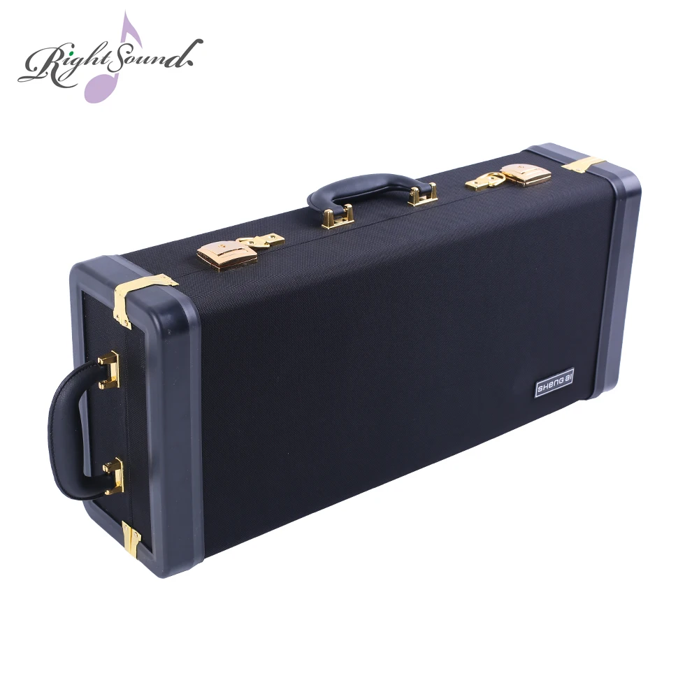 Alto saxophone wood frame case hard saxophone case