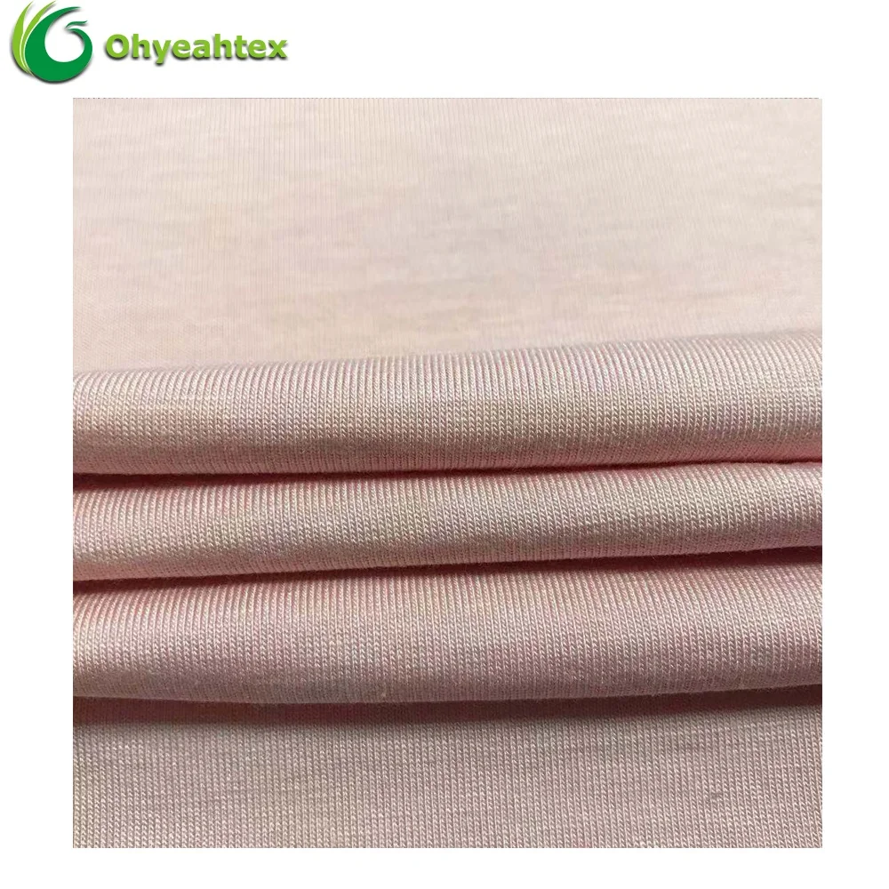 
Eco-friendly and Soft 32S Jersey Spandex Cotton Modal Fabric 