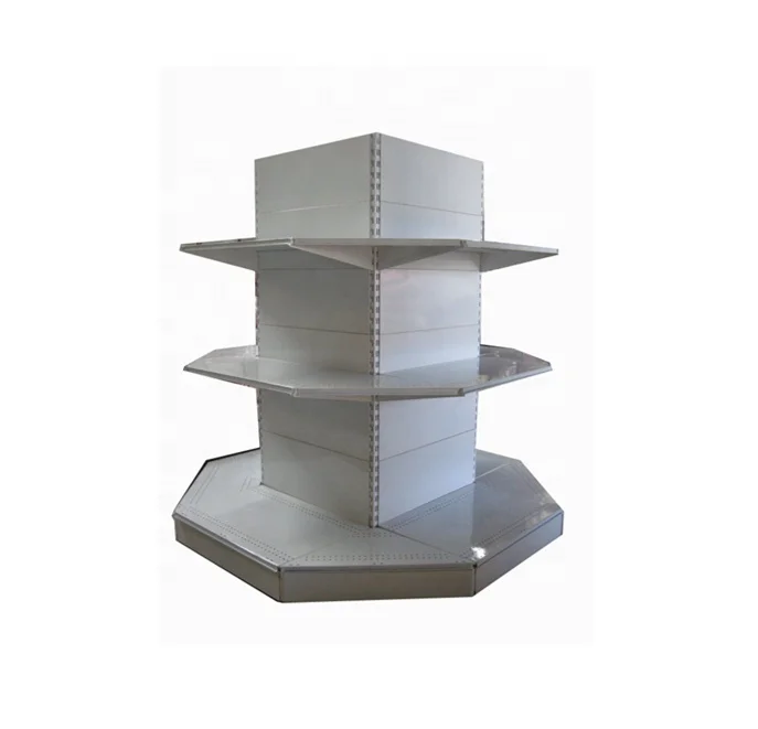 Yuanda Factory Tegometall Style Supermarket Shop Store Display Metal Iron Shelf Wall-mounted for Storage Best Price