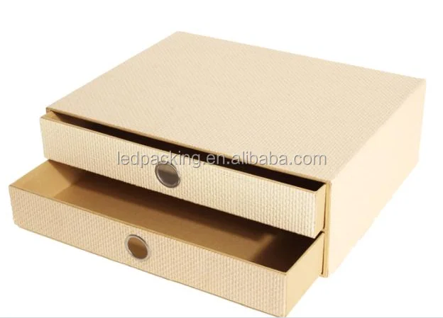 
ecofriendly plain white cardboard office file box,storage box with drawers 