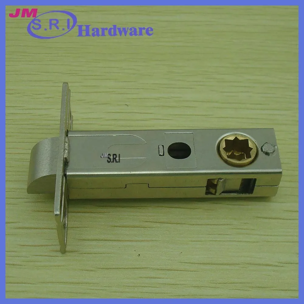 Brass cylinder lock latch for door knob