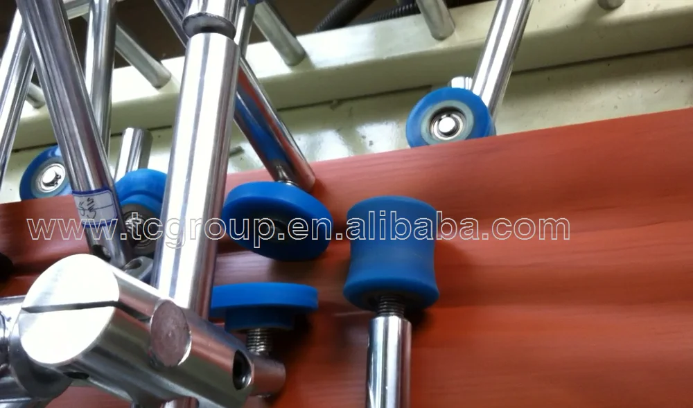 Cold Glue Wood Profile Wrapping Machine Foshan Manufacturer Engineers Available to Service Machinery Overseas Competitive Price