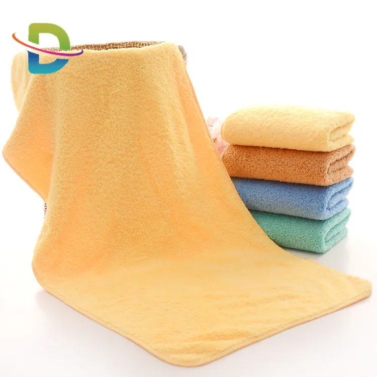 Customized face towels coral fleece bath towel folding face towel