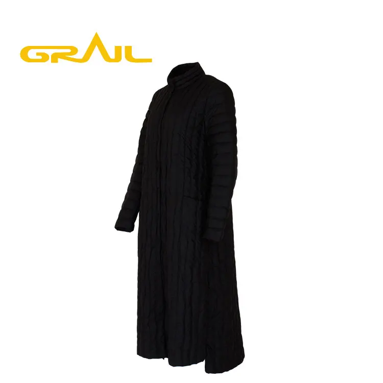 2022 New design winter light customized long duck women down jacket feather coats