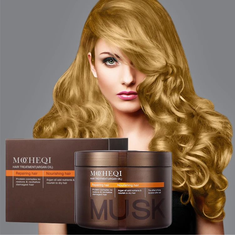 GMP/ISO Certification professional salon hair repair mask,natural collagen gold hair mask cream
