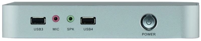 Intel HD graphics настольных HTPC случае мини-компьютер с 2 lan/VGA/аудио на передней панели