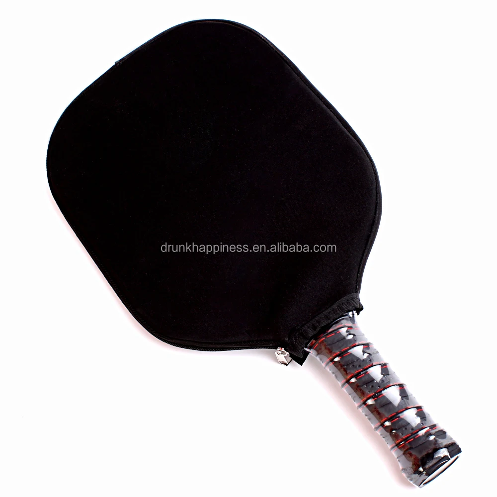 USAPA Standard Customized Graphite Pickleball Paddle Set with RUBBER Edge( 1 paddle + 1 Paddle Cover)