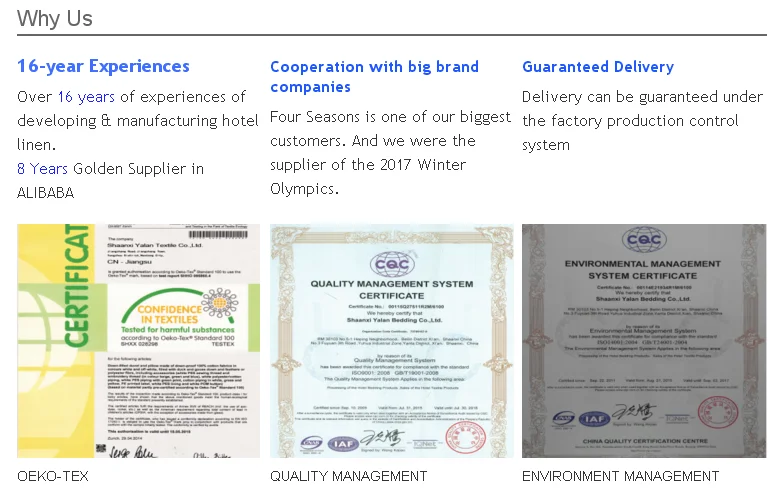 Набор одеял для отеля из белого утиного пуха