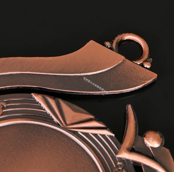 2017 Custom blank metal gold silver bronze medal