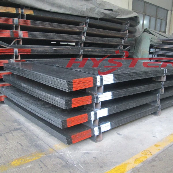 chromium carbide Duaplate overlay plate 1500x3000 / 6+4, 62-65HRC