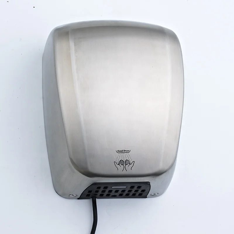 
Surface Mount Hand Dryer in Polished Stainless Steel 
