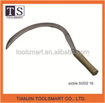 farming sickle and agriculture rice harvesting sickles 34cm