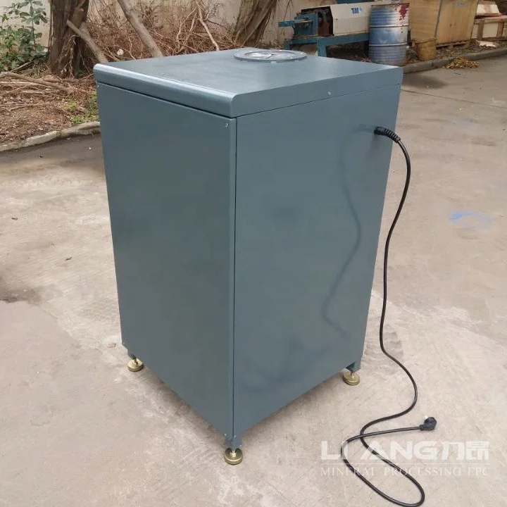 Portable glass bottle crusher with universal casters for reducing volume