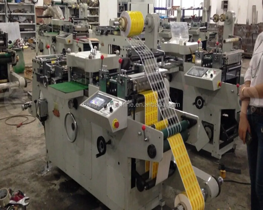 TXM-320 Automatic Laser Sticker Label Die-cutter Machine