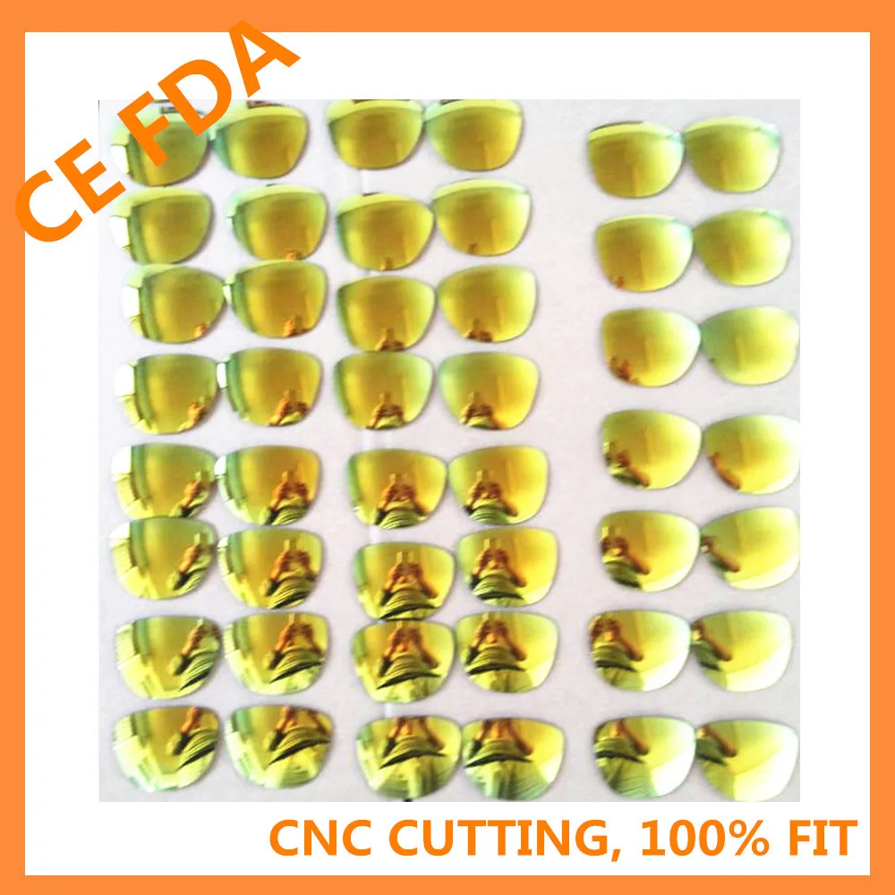 cheap eye glasses mirrored lenses replacment for frogskin
