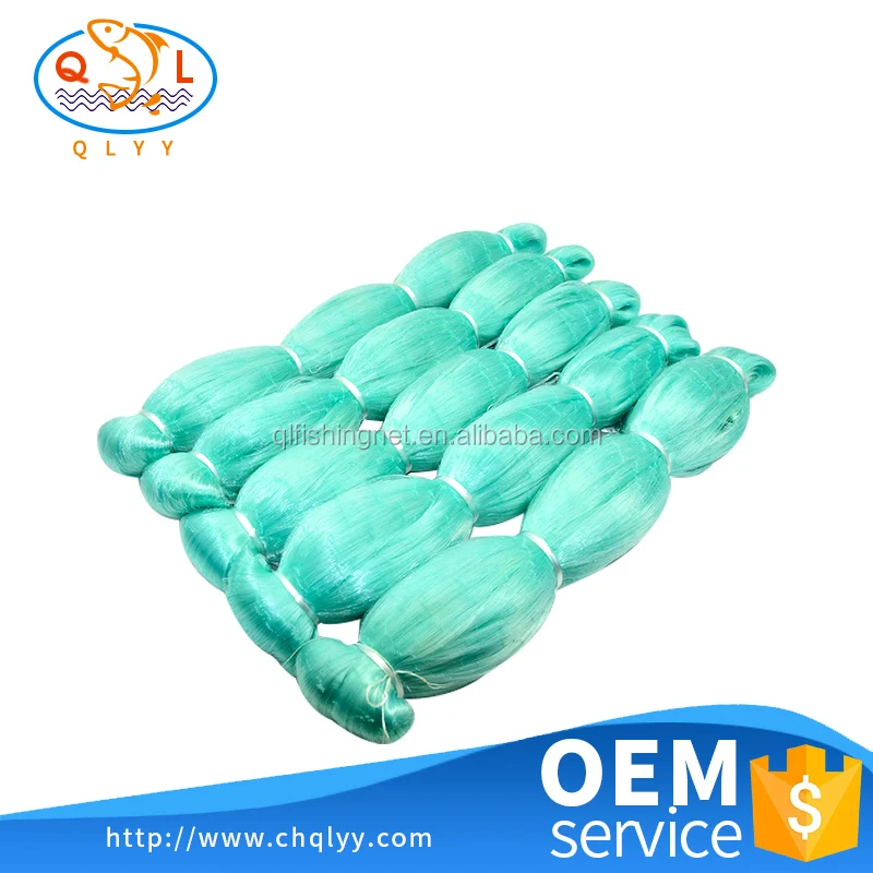 China manufacturers wholesale double knot nylon monofilament fishing net on sale