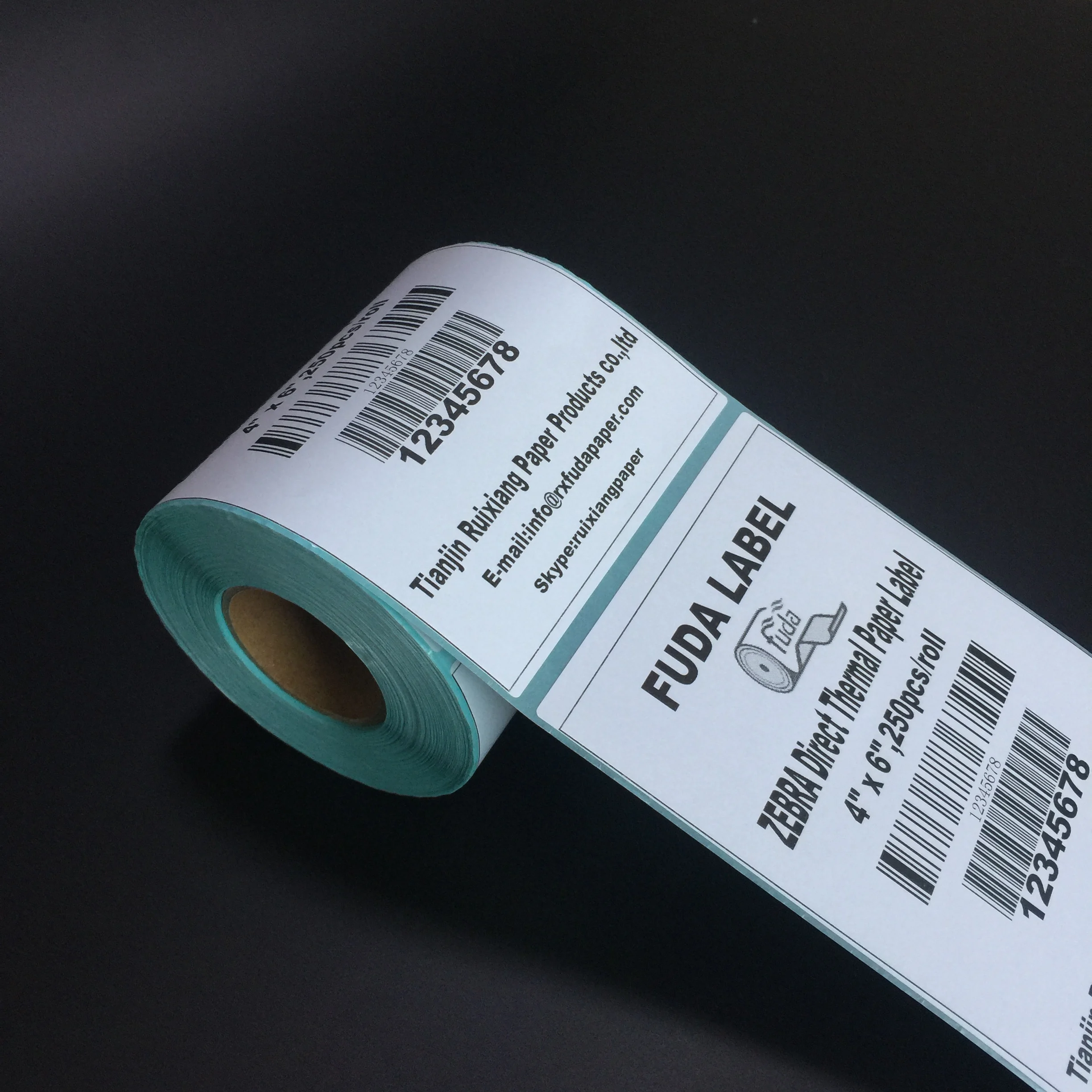 Direct thermal label 58mm x 40mm,1000pcs/roll