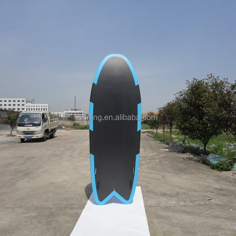 Short Pvc Board Wake Surf Board with eva pad