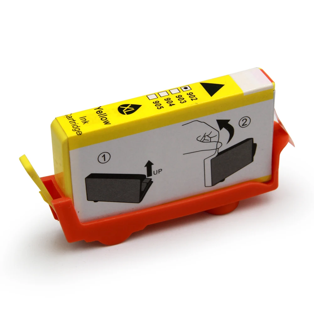 Ocbestjet For HP 902 902XL 906 906XL Ink Cartridge For HP902 Ink 6954 6960 6962 6968 6975 6978 Printer (North America)