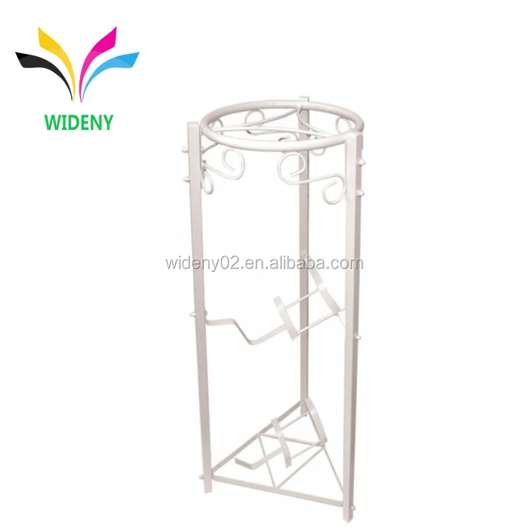 3 tire Factory wholesale floor stand metal 5 gallon water bottle stand