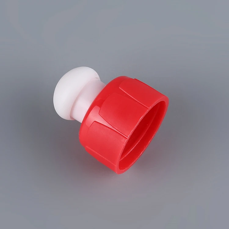 China plastic bottle cap manufacturer 24/410 cheap push-pull cap