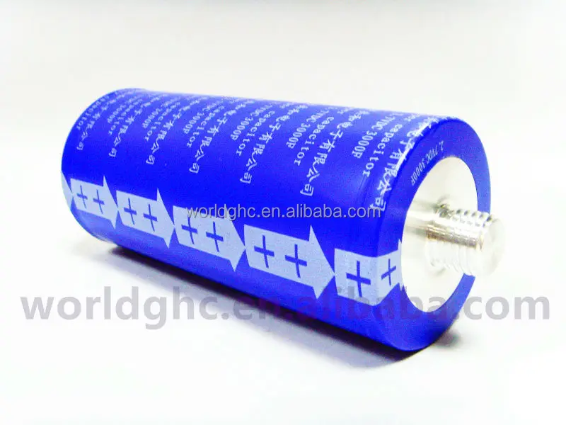 new product supercapacitor 2.7v3000f ultracapacitor for led