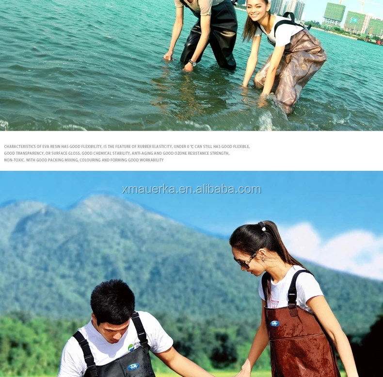 Водонепроницаемые и дышащие нейлоновые рыболовные сапоги из ПВХ для мужчин