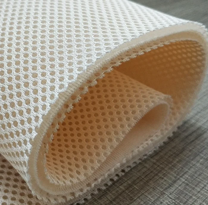 100% polyester sandwich foam mesh fabric for backpack