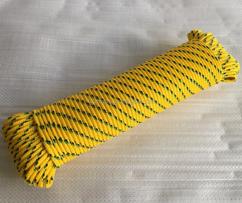 4/6/9mm PP Multifilament Diamond Braided Rope,General Purpose Rope
