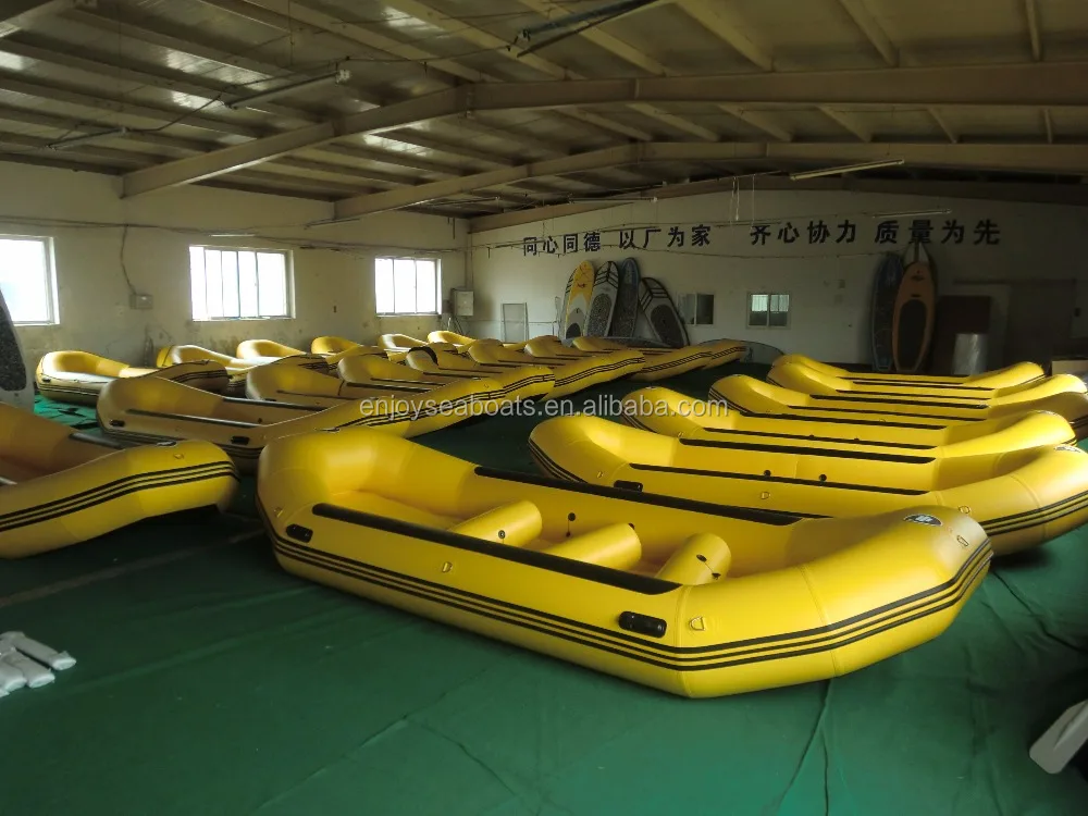 2024 Strength bottom Cheap inflatable white water raft boat for sale