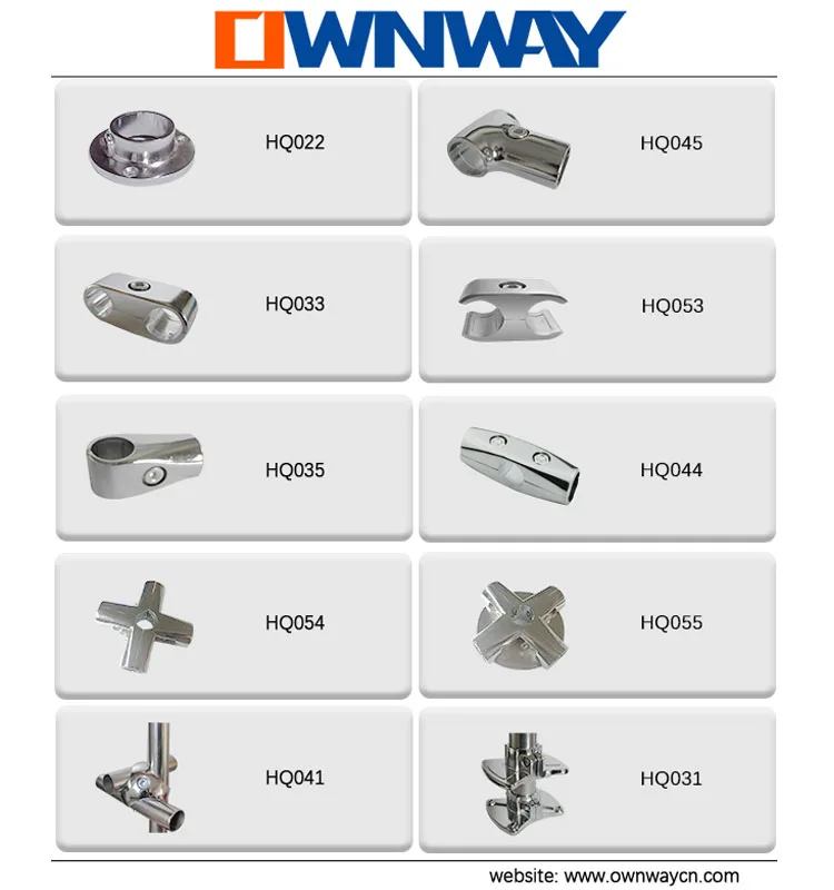 High quality fit diameter 2 way pipe connector for 25mm  round tube chrome  pipe connector