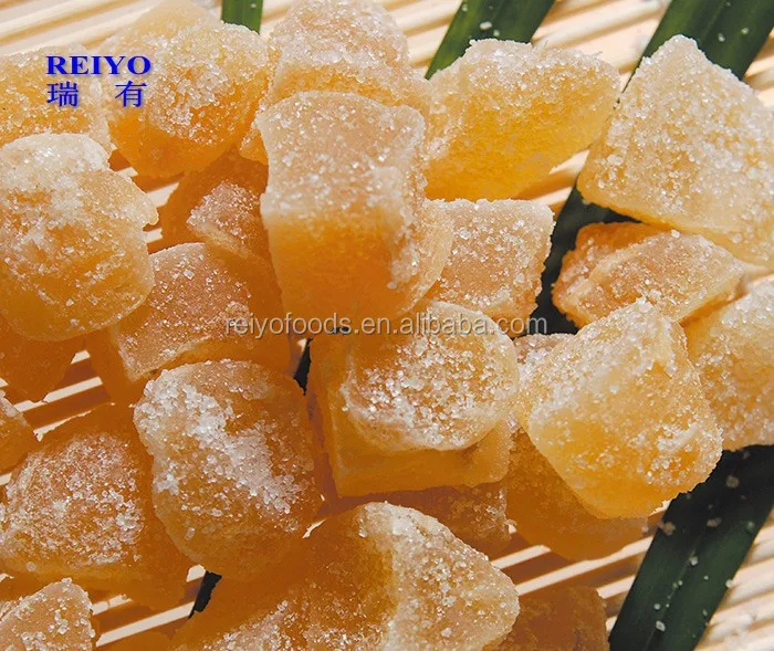 
Crystallized ginger / orgenic dried ginger 