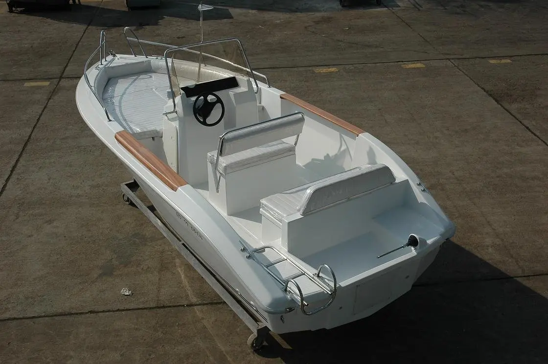 Waterwish QD 19 OPEN Fiberglass Boat With CE Certificate