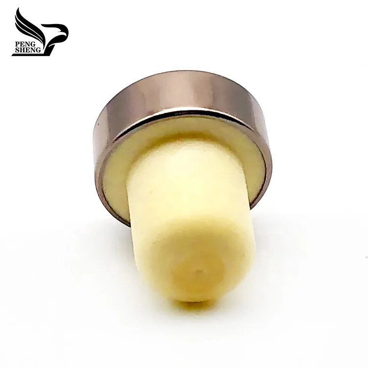 Cap Stopper Rose Gold T-top Aluminum Synthetic Cork Wooden Wine Customized Logo Plastic Caps for Bottles Golden Customized Size