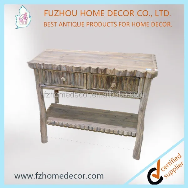 Forest theme natural wood used chest of drawers