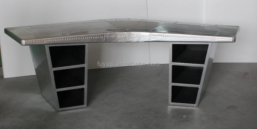 Aviator Aluminum office desk T-119