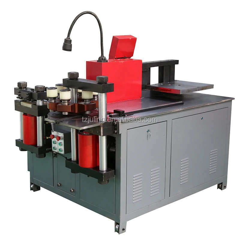 
CNC hydraulic 12*160MM copper aluminum busbar punching cutting bending machine 