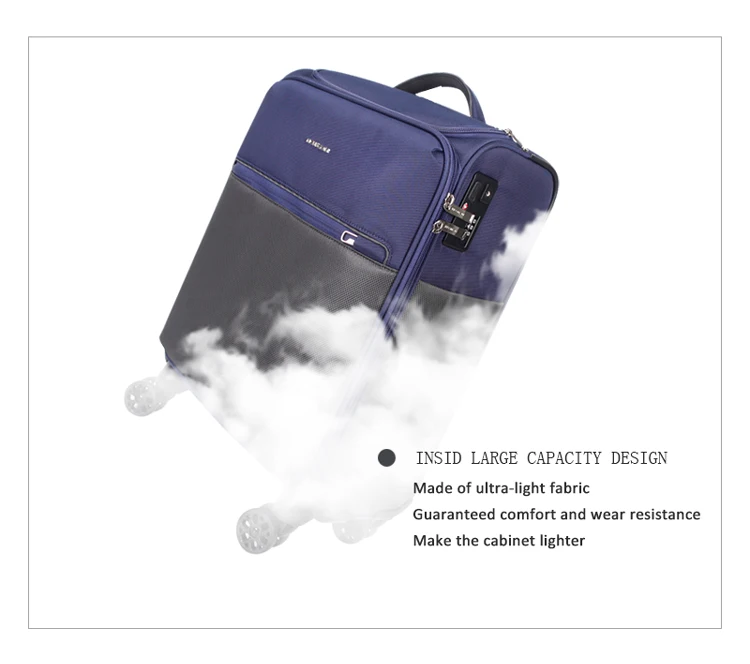 
TOP open cabin luggage, Best Selling Smart Luggage Carry On soft Luggage 