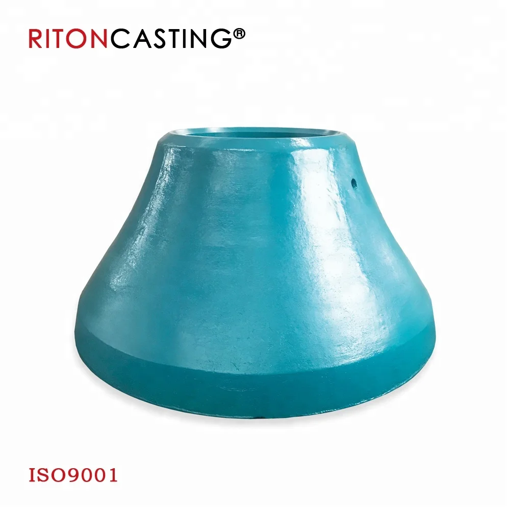 
Manganese Steel Casting Mantle for Mining Machine Cone Crusher Wear Parts 