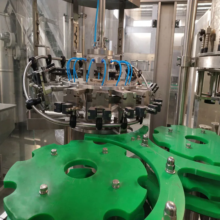 Zhangjiagang Automatic 3 In 1 Glass Bottle Beer Washing Filling And Capping Machine