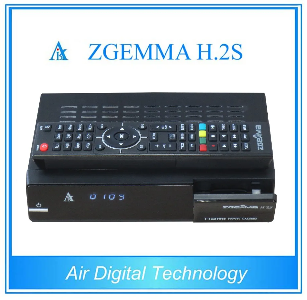 enigma2 receiver ZGEMMA H.2S twin tuner DVB S2&S with Broadcom 7362 dual core cpu