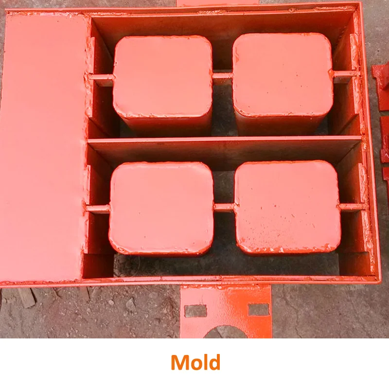 NEWEEK interlocking manual concrete cement brick block making machine