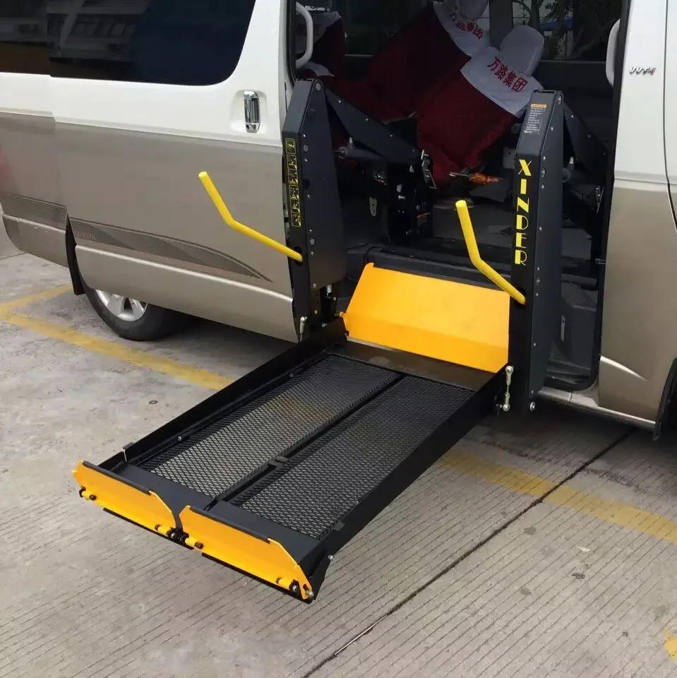 EMARK and CE Certified Electric Hydraulic Wheelchair Lift Platform for Disabled People Elderly Van Minivan Bus Side Rear Door